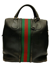 Rare Gucci VIP 50 cm Saddle Leather Doctors Bag Duffel Weekender Luggage Vintage