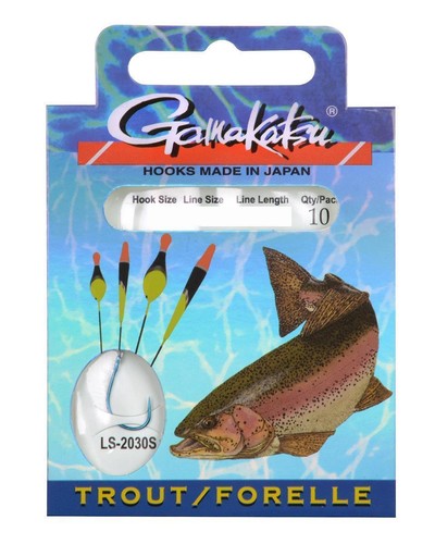 Gamakatsu booklet trout float - gamakatsu,