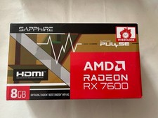 🟢 Scheda video AMD RADEON SAPPHIRE RX 7600 PULSE 8 GB GDDR6