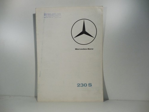 Mercedes benz 230 s - mercedes,