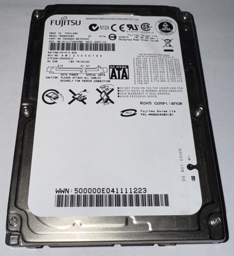 Disco rigido oem fat sony - disco,
