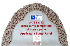 Centro ovale lino pizzo cantù