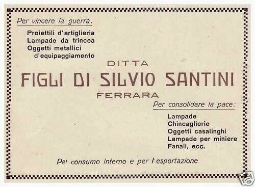 Pubblicita 1919 figli - 1919, di