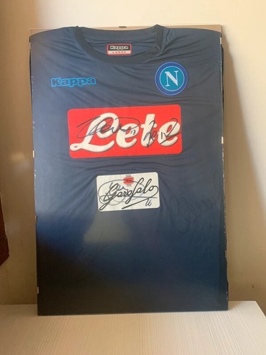 Maglia napoli autografata - maglia,