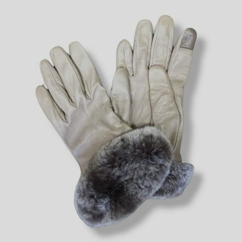 Guanti donna pelle con - guanti,