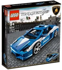 Lamborghini Gallardo LP 560-4 police racers LEGO 8214 polizia polizei car auto