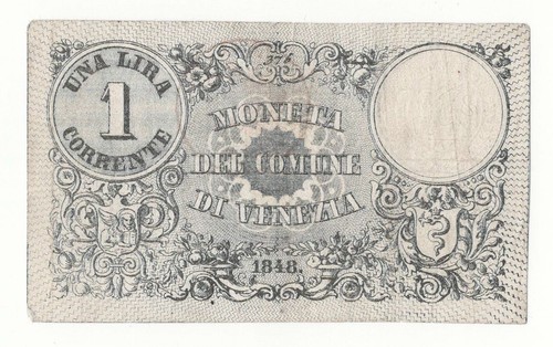 Lira moneta del comune - , di