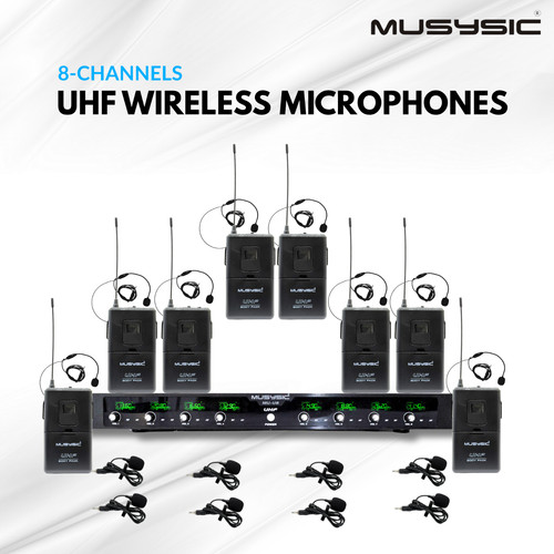 Musysic 8ch uhf - mu-u8-ll,