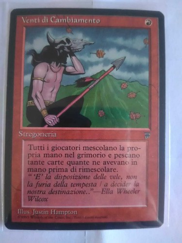 Carte mtg magic winds - mtg, "