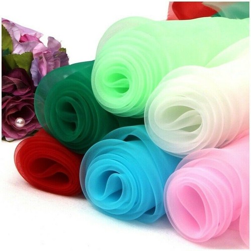 Tessuto organza voile tulle - 1m,