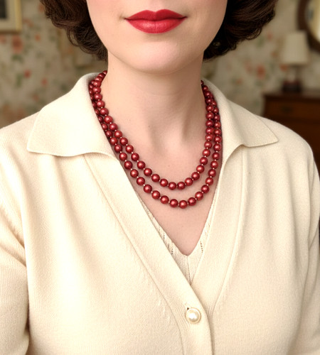 Collana lunga vintage - lunga,