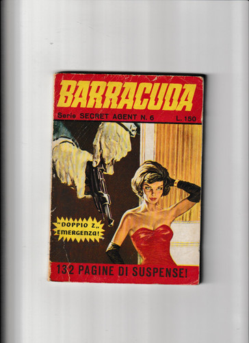 Fumetto noir barracuda serie - noir,