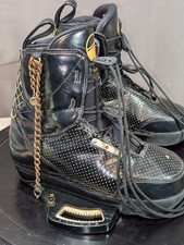 Attacchi Wakeboard Liquid Force Wing Nero Donna 6.5 7 2011