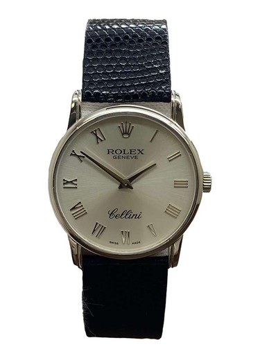 Rolex 18k white gold cellini - rolex,