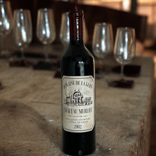 Candela cera bottiglia vino