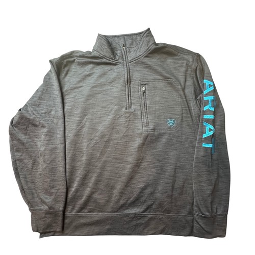 Ariat pullover uomo grigio - ariat,