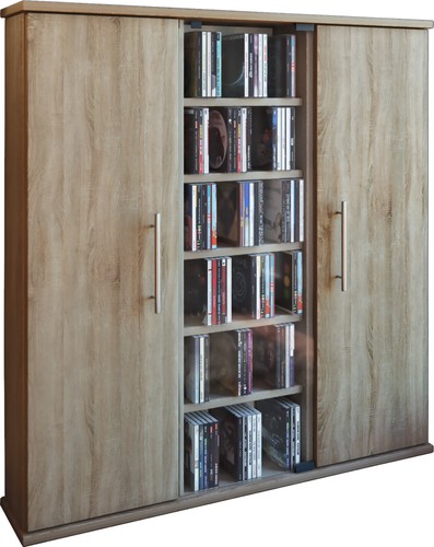 Porta vetro legno cd - di,