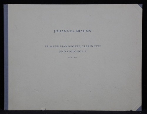 Brahms trio per pianoforte - brahms,,