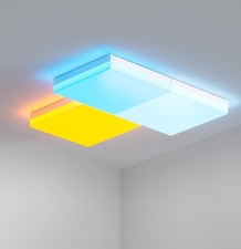 Nanoleaf Skylight Starter Kit 3 Plafoniere LED Soffitto RGBW Modulari Interno