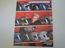 advertising Pubblicità 1999 CASCO HELMET AGV e MARCO MACHO MELANDRI