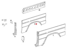 MERCEDES W460 W461 G-CLASS