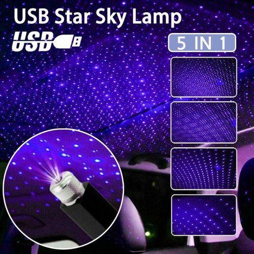 Luce stella blu - atmosfera, auto