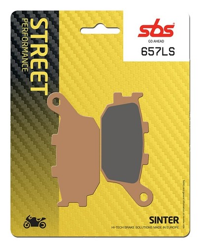 Sbs 657ls pastiglie freno - pastiglie,