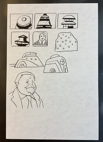 Alex toth schizzo originale - schizzo,