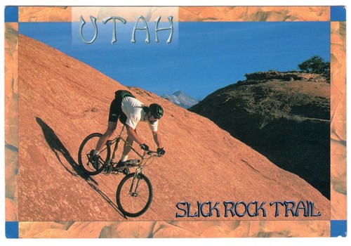 Slickrock trail utah mountain - trail,