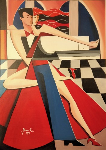 Quadro dipinto olio tela - dipinto,