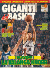 Giganti del Basket n. 8 1991 Virtus Bologna - pallacanestro italiana