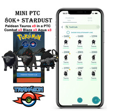 Paldean Tauros x9 (Combat