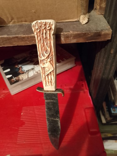 Coltello caccia vintage - coltello,
