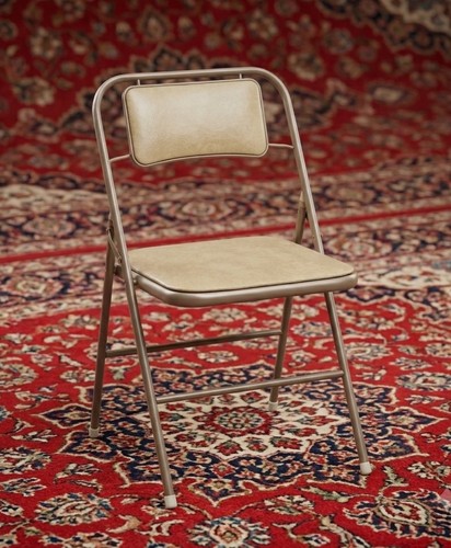 Sedia pieghevole vintage - , metà