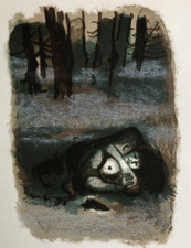 Litografia d'epoca - Paul