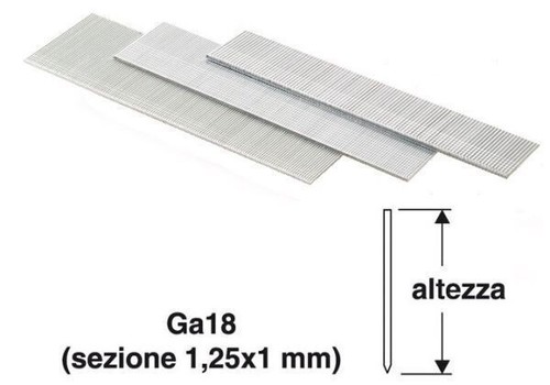 1500 spilli chiodi senza - 1500, testa