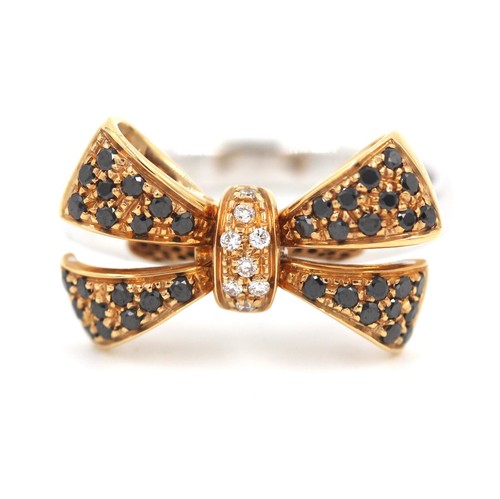Anello oro rosa - rosa, e