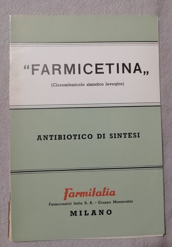 Opuscolo farmicetina - "farmicetina", –