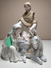 Natività In Porcellana Bianca Hervit