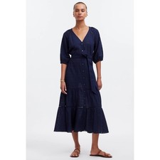 Abito midi Madewell cravatta