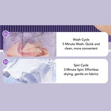 1 Lavatrice Portatile 2L Spin