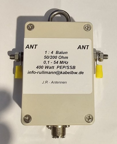 Balun 400 watt pep - -,