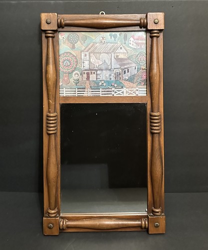 Specchio vintage legno - specchio, in
