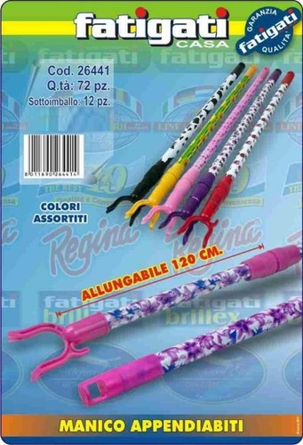 Pezzo bastone appendiabiti - pezzo,