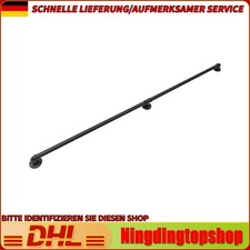 Corrimano moderno nero per