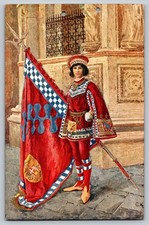 Cartolina d'epoca Siena Torre