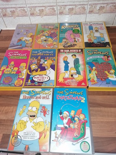 The simpsons vhs - vhs, video