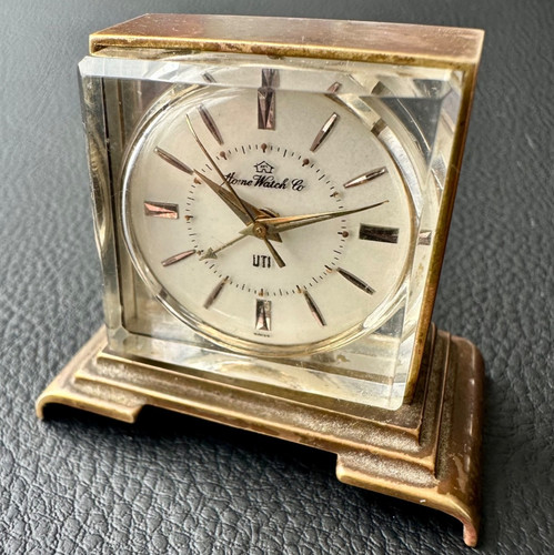 Vintage miniature travel alarm - vintage,