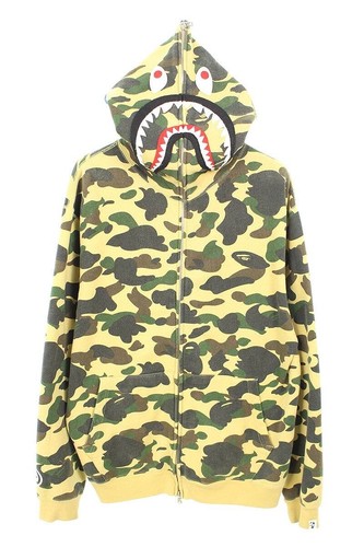Bape yellow camo shark - yellow,