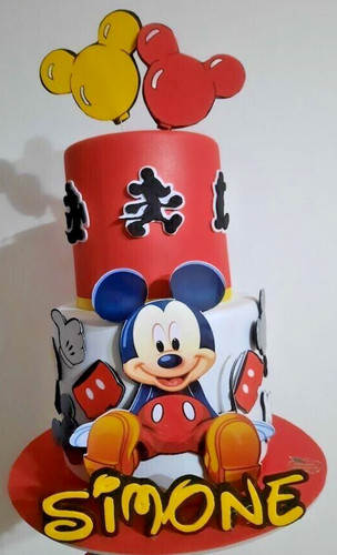 Torta scenografica topolino - torta,
